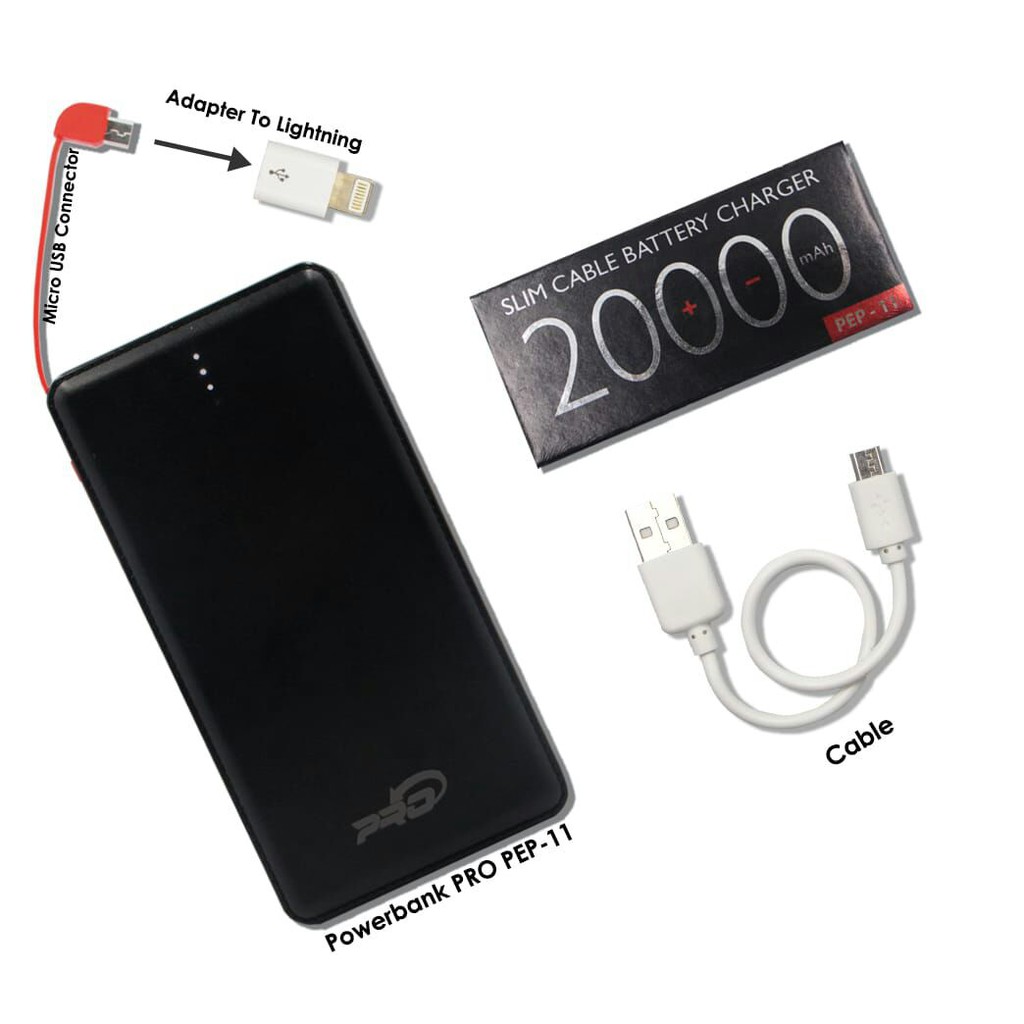 Power Bank Pro PEP 11  20000MAH