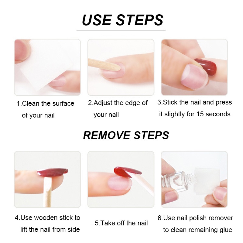 24pcs / Kotak Kuku Palsu Motif Kartun Panda Warna Gradasi Pelangi Untuk Anak Perempuan