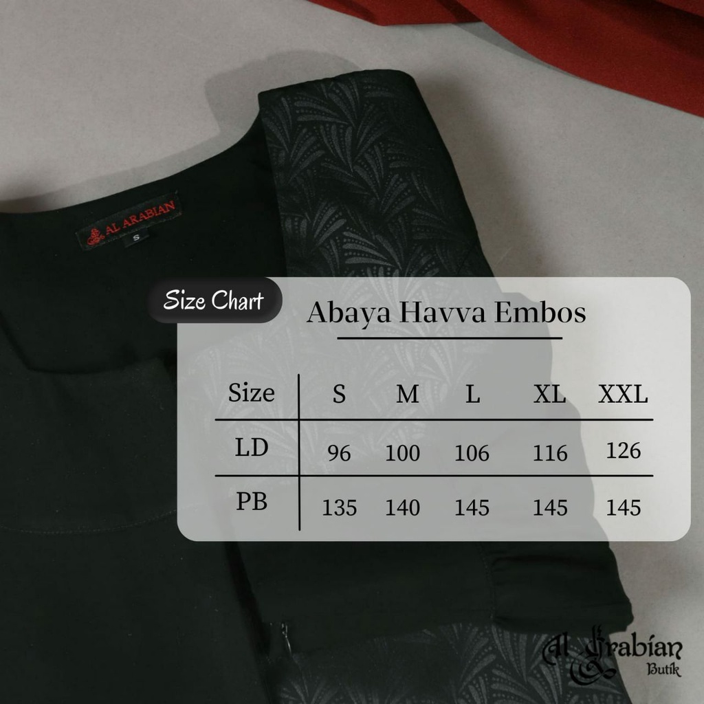 HAVVA ABAYA SERIES by ALARABIAN BUTIK klambieakhwat BISA COD | abaya hitam pekat khas timur tengah jetblack arabian mix abaya motif luminous halus ringan nyaman busui wudhu friendly resleting dada manset kerah bulat saku kanan