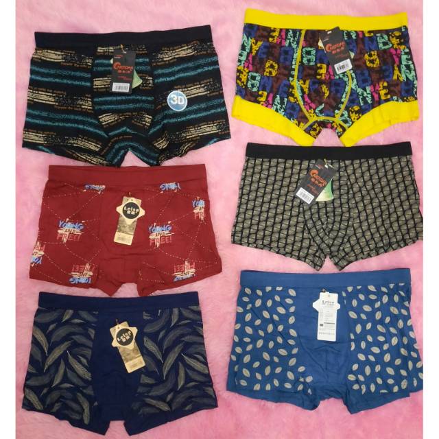 CD PRIA BOXER MOTIF  AERDAN SPANDEX