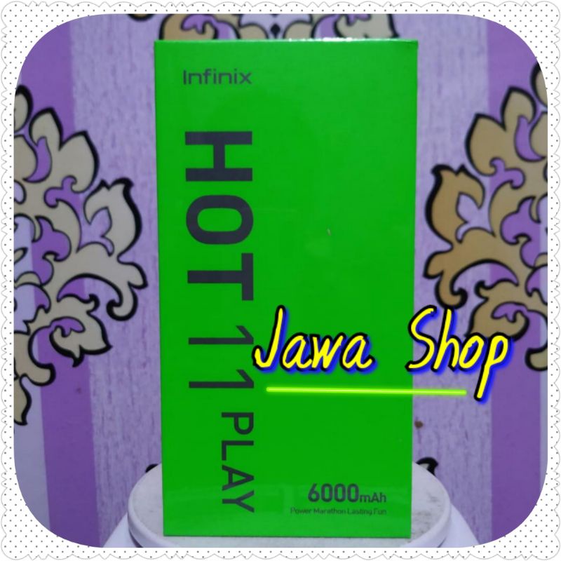 Infinix HOT 11 Play RAM 3/32 4/64 GB Bergaransi Resmi