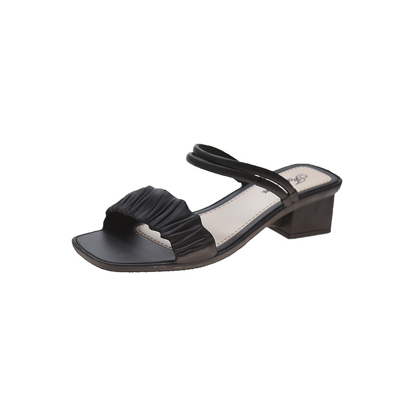 Sandal Tali Slip On / Sandal Jalan-Jalan Wanita / Sandal Slip Cewek / Sandal Fashion Porto ZKS dan Fashion