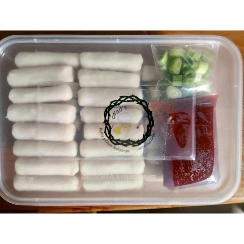 

Tteokbokki/Toppokki/Tokppokki dengan Saus Gochujang