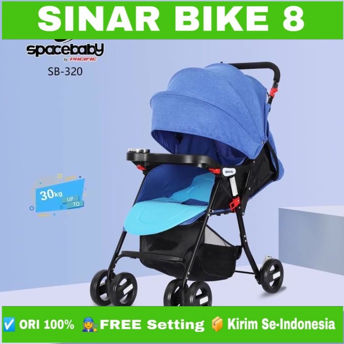 Baby Stoller Kereta Dorong Bayi SPACEBABY SB-320