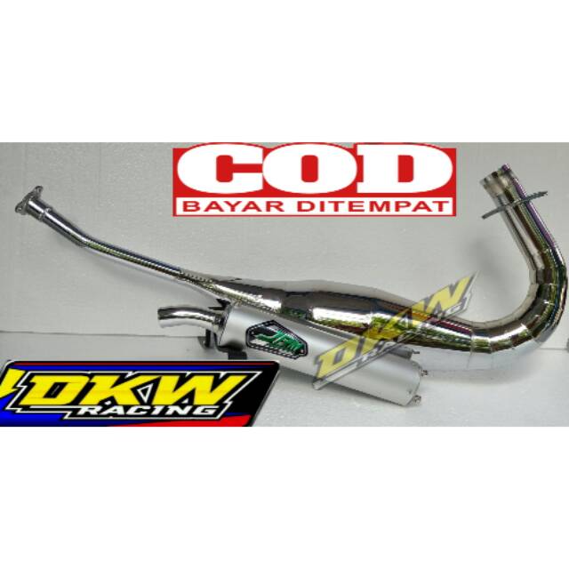 Knalpot ninja R RR SS jrm chrome