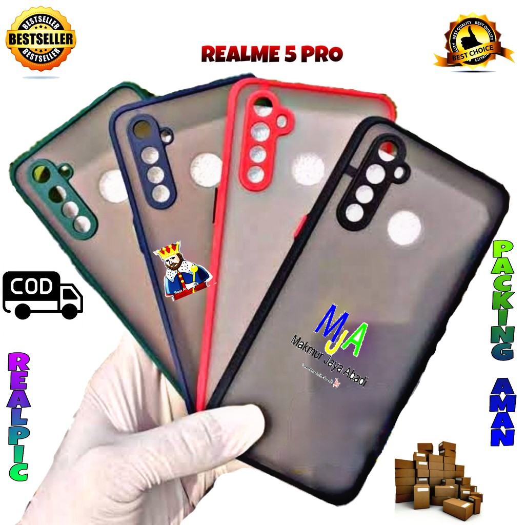 SOFTCASE REALME 5 PRO - CASE MATTE FULL COLOUR MY CHOICE BUMPER CASE PELINDUNG KAMERA