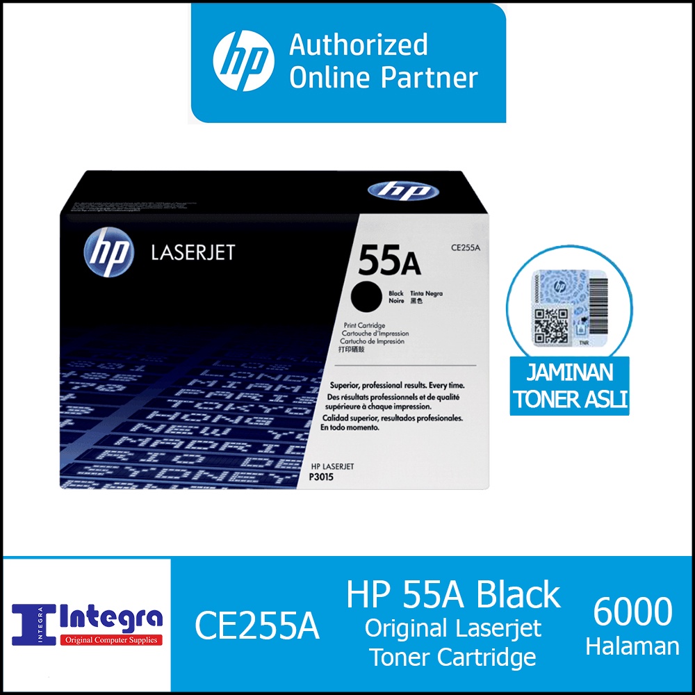 TONER HP 55A BLACK