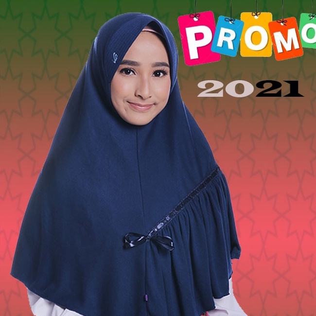 Kerudung Sekolah Rabbani Asli Amira 2020 Kerudung Rabbani Ori Jilbab Instan Original-Random no bonus