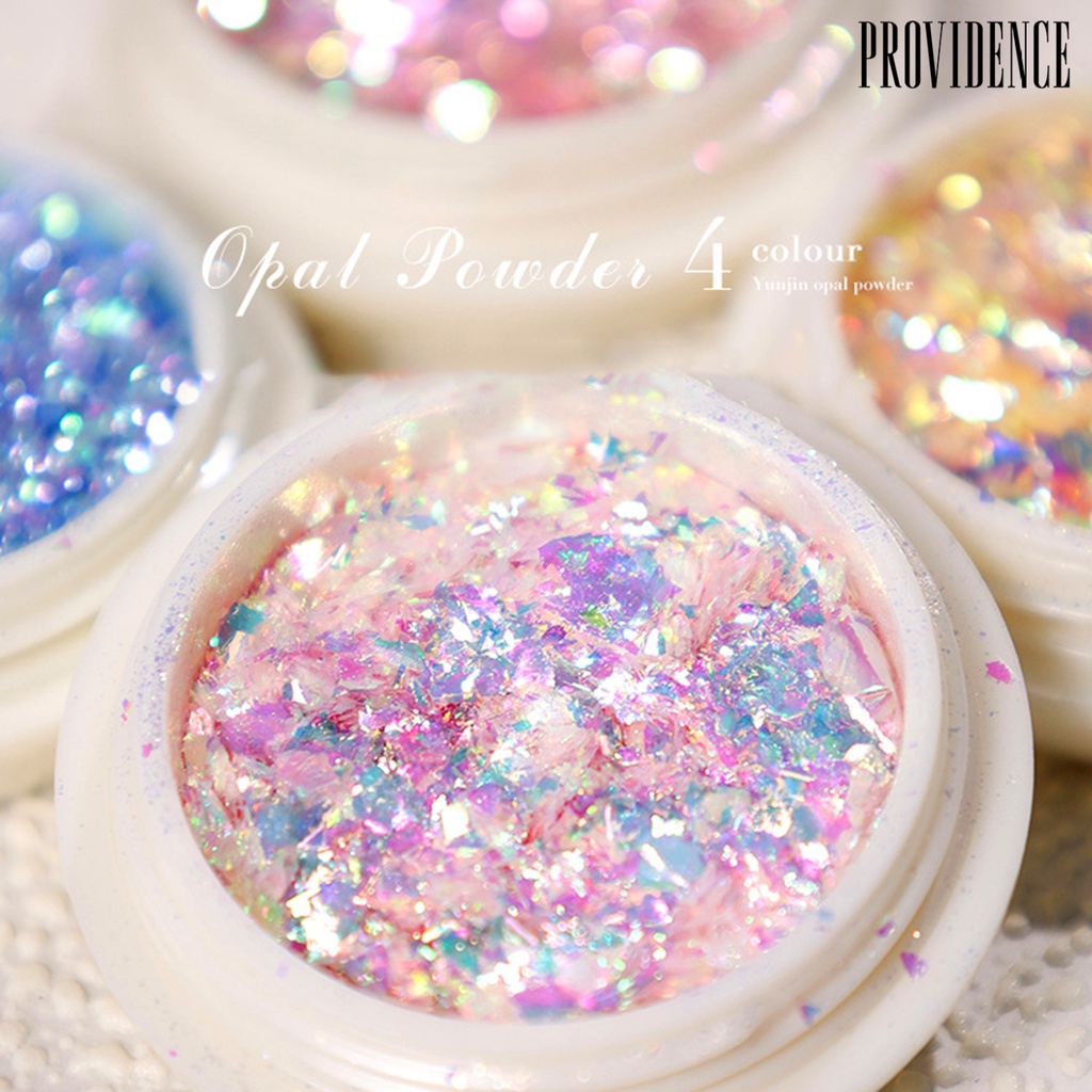 Providence Manicure Glitter Safe Portable Shiny Surface Colorful Edelweiss Nail Art Sequins for Girls