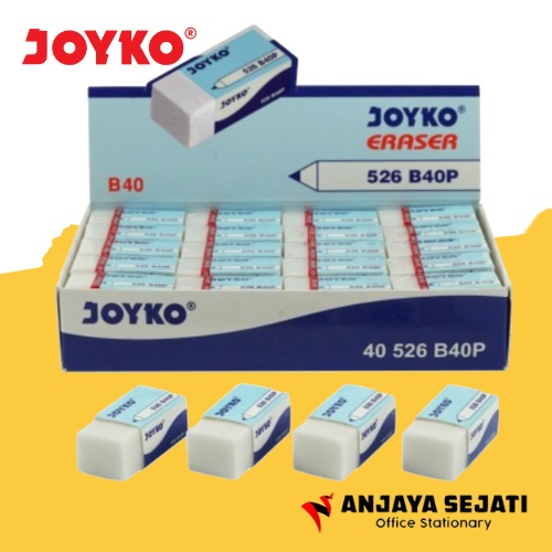 

mdn Penghapus Eraser Joyko B40 Putih & Hitam