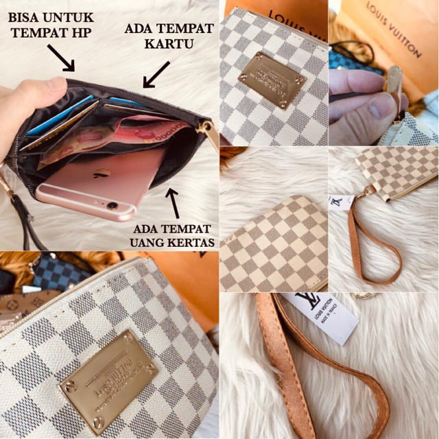 BEST SELLER dompet wanita multifungsi hape murah - DOMPET ELVI PLAT SQUARE