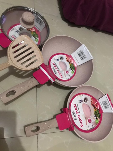 Bolde Super Pan 3 + 1 Pcs Beige Set