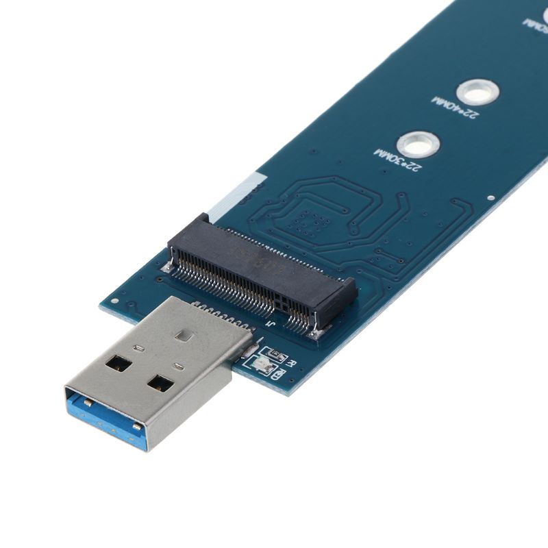 Btsg Untuk M.2 SSD Adapter USB 3.0 Ke2280M2 NGFF SSD Drive Adapter Converter