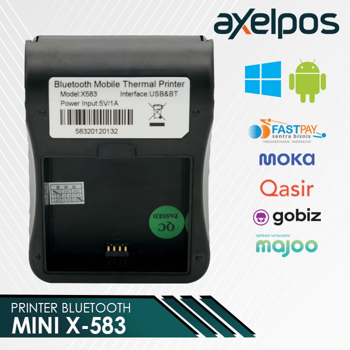 PRINTER BLUETOOTH MINI KASIR THERMAL X583