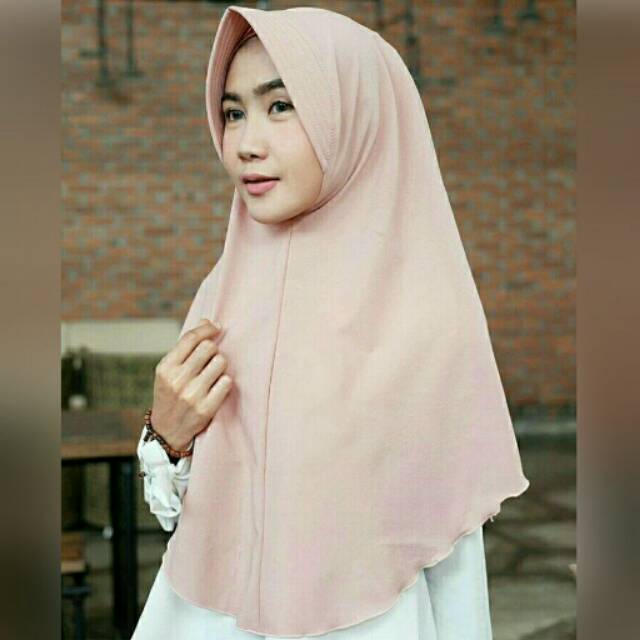 Uk L KHIMAR SIMPLE PET promo jilbab wolfis KRIWIL 