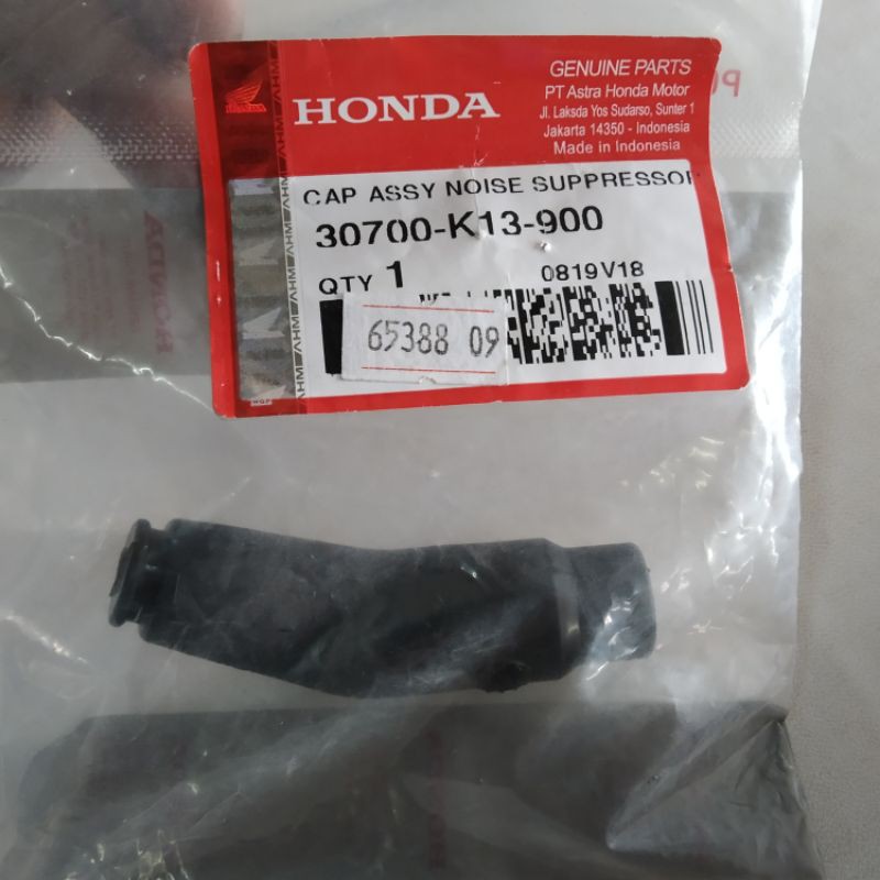 30700-K13-900 Cap Assy Noise Suppresor Cop Kepala Tutup Busi ORI Honda Verza 150 CRF 150L 2018