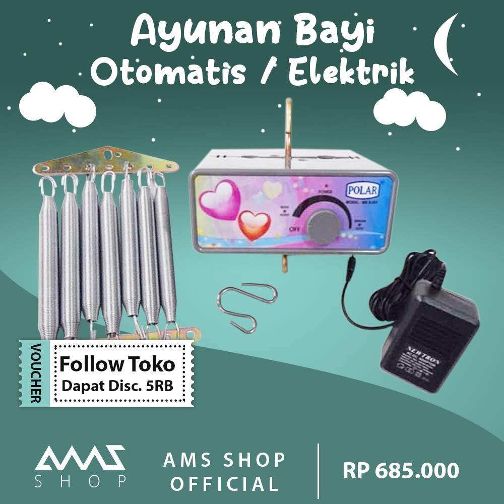 [READY] AYUNAN BAYI ELEKTRIK OTOMATIS / AYUNAN BAYI OTOMATIS / AYUNAN BAYI PER / BOUNCHER ELEKTRIK