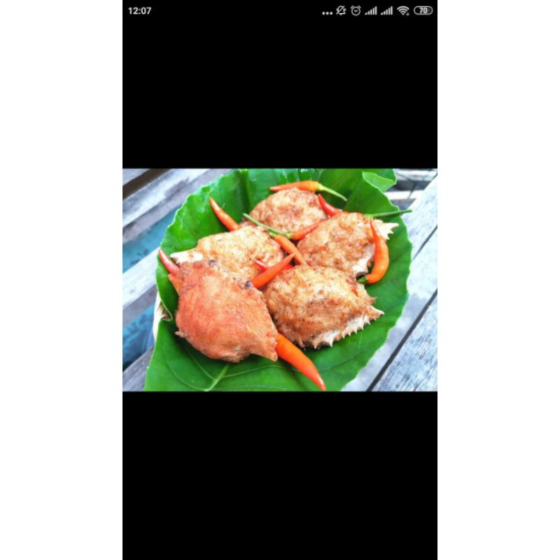 

kepiting isi