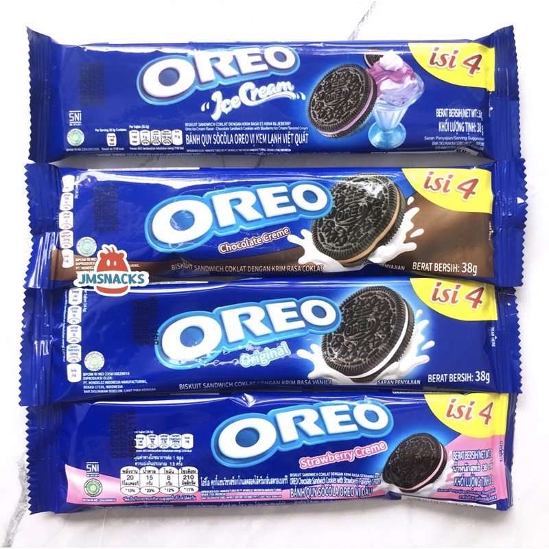 

[PROMO!!] Oreo Sachet 38gr - biskuit nikmat termurah diskon