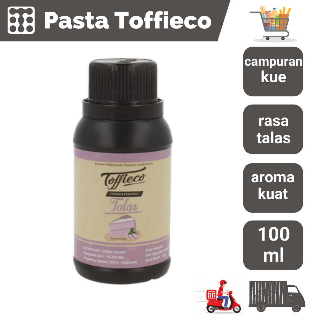 

Pasta Toffieco Talas 100 Gram / Pasta Talas