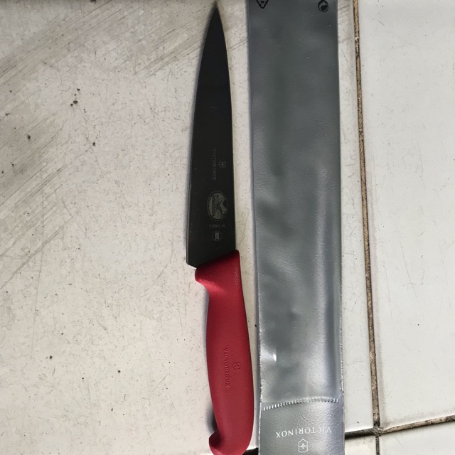 Victorinox carving knife Pisau Dapur swiss made 15 cm pisau daging tipe 5.2001.15 promo