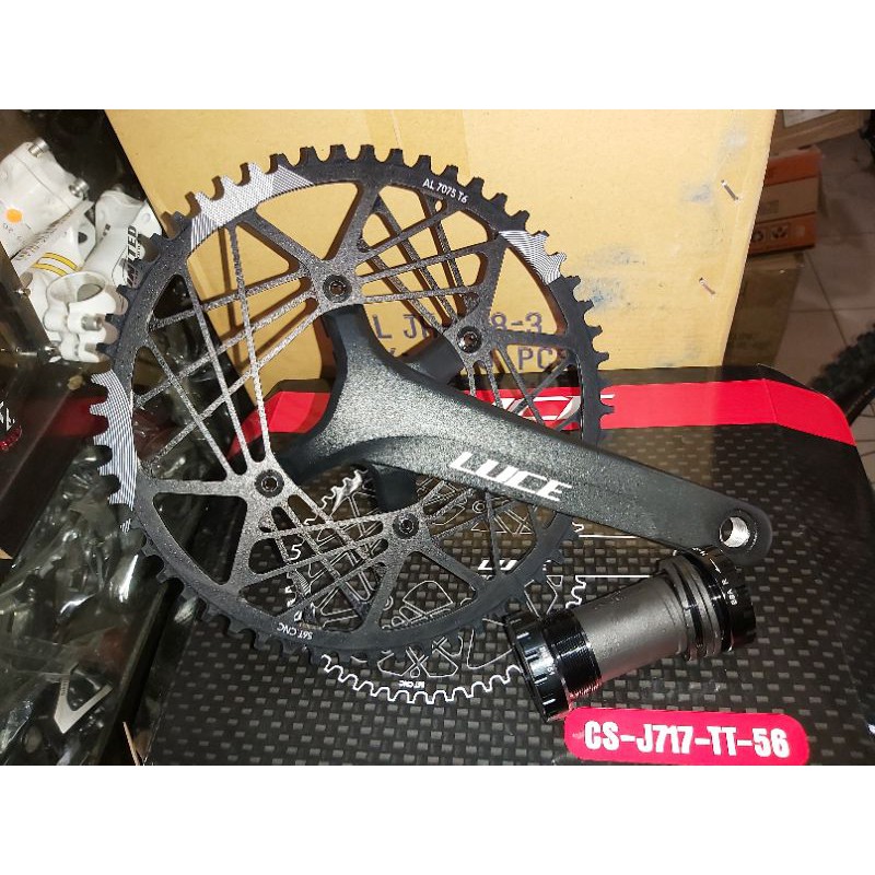CRANK SET LUCE SINGEL 56T ALLOY