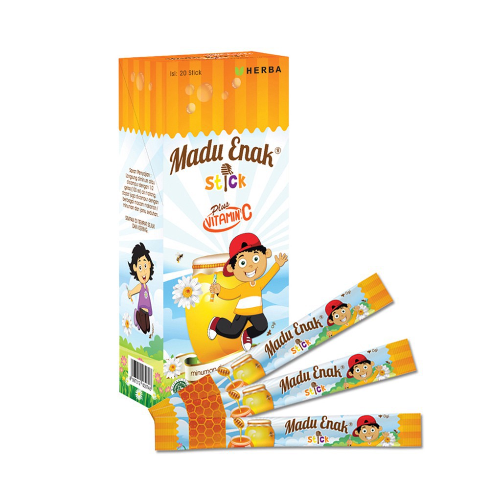 

Madu Enak | Madu Anak Stick | Madu stick cocok untuk jajanan anak | Per 1 Pcs