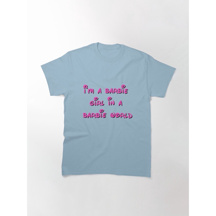 Kaos Barbie - Baju Barbie - Tshirt Barbie - Barbie