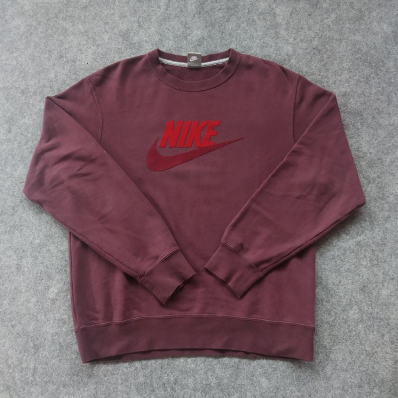 Crewneck Nike Original Second Preloved Center Maroon