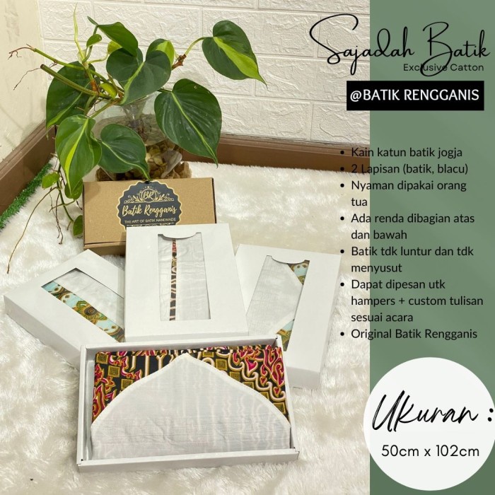 

Hampers Sajadah Batik / Hampers lebaran