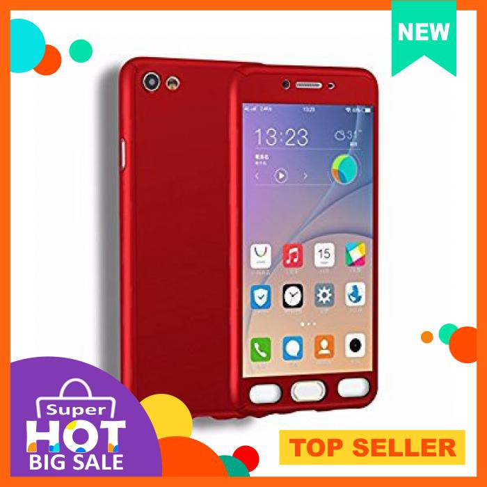 Hardcase Neo Hybird 360 Vivo V5/V5 S/V5 Lite Fullset Gratis Tempered Glass Case Depan Belakang