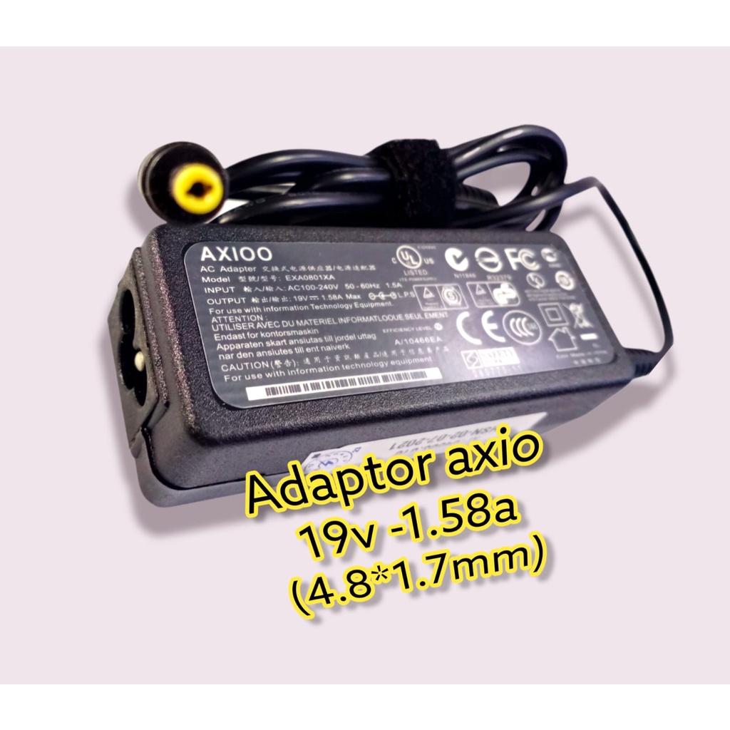 Adaptor Charger Laptop Notebook Axio Pico PJM CIM W217 M1100 M1110