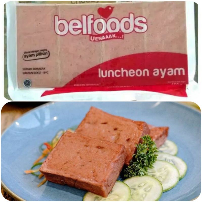 

2Xbtygneal Sakha Snack ) Luncheon Kornet Ayam Belfoods 500 Gram