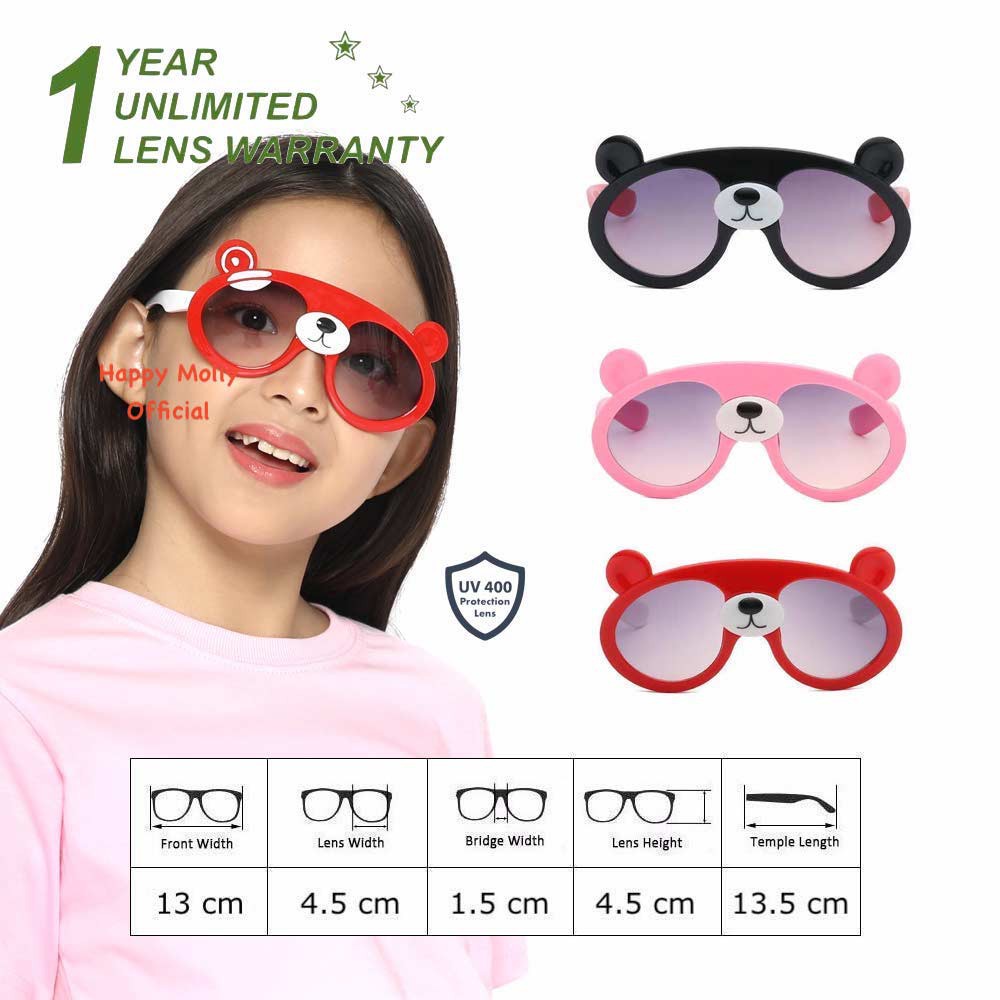 Kacamata Fashion Anak UV 400 (Design Korea) Laki-laki &amp; Perempuan - HM623 FREE Sarung ( Group )