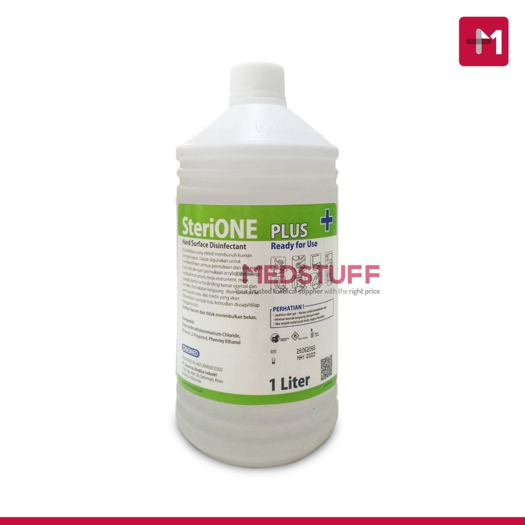 Sterione PLUS 1 Liter Desinfektan Disinfektan Antiseptik