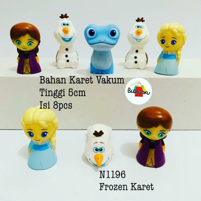 Frozen / Frozen Mix Figure Toy / Mainan Anak / Hiasan Kue Ulang Tahun