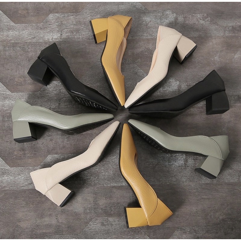 heels 5626 sendal Wanita import realpict