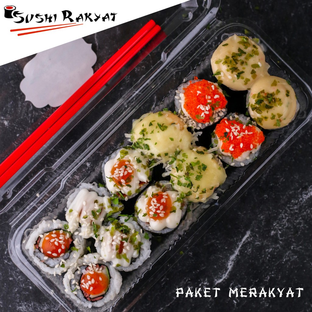 

SushiRakyat Paket Merakyat Isi 12pcs