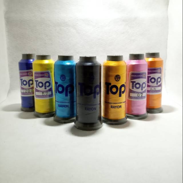 Benang Bordir TOP (biji)