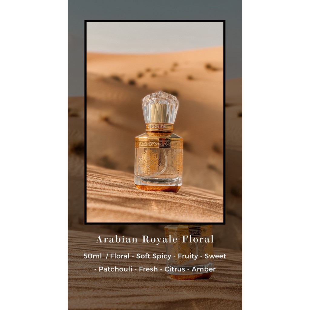 [COOMING SOON] Dubai Perfume / Parfume / Arabian Authentic Perfume -ARABIAN ROYALE FLORAL