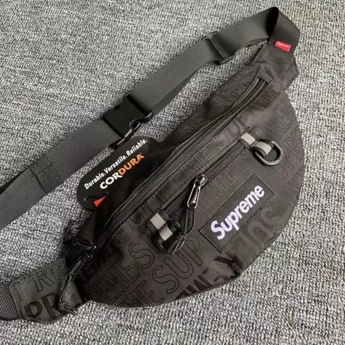 Tas Pria Slempang Taspria Selempang Taspriaselempang Tascowok Js5 ZX358 Tas Waistbag Supreme Ss19 -
