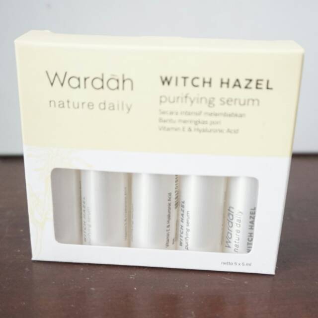 Wardah witch hazel purifying serum