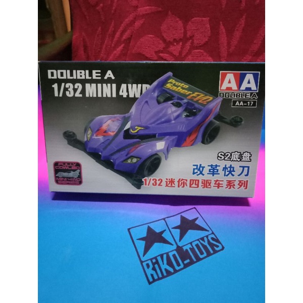 Tamiya Proto Saber Evo merk AA(double a)