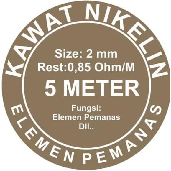 Kawat Nikelin 2 mm