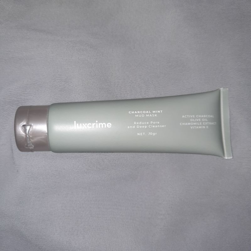 (PRELOVED) Luxcrime Charcoal Mint Mud Mask