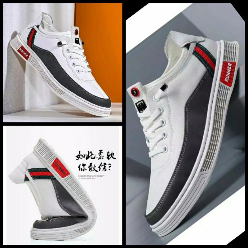 Sepatu Sneaker Pria Premium Impor/ Sepatu Casual Shoes