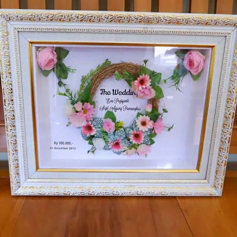 mahar pernikahan rustic elegant/mahar nikah rustic/mahar nikah rustik