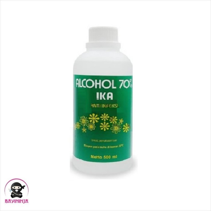 

IKA ALKOHOL 70 Antiseptic 500 ml T-Ninjabayi 01