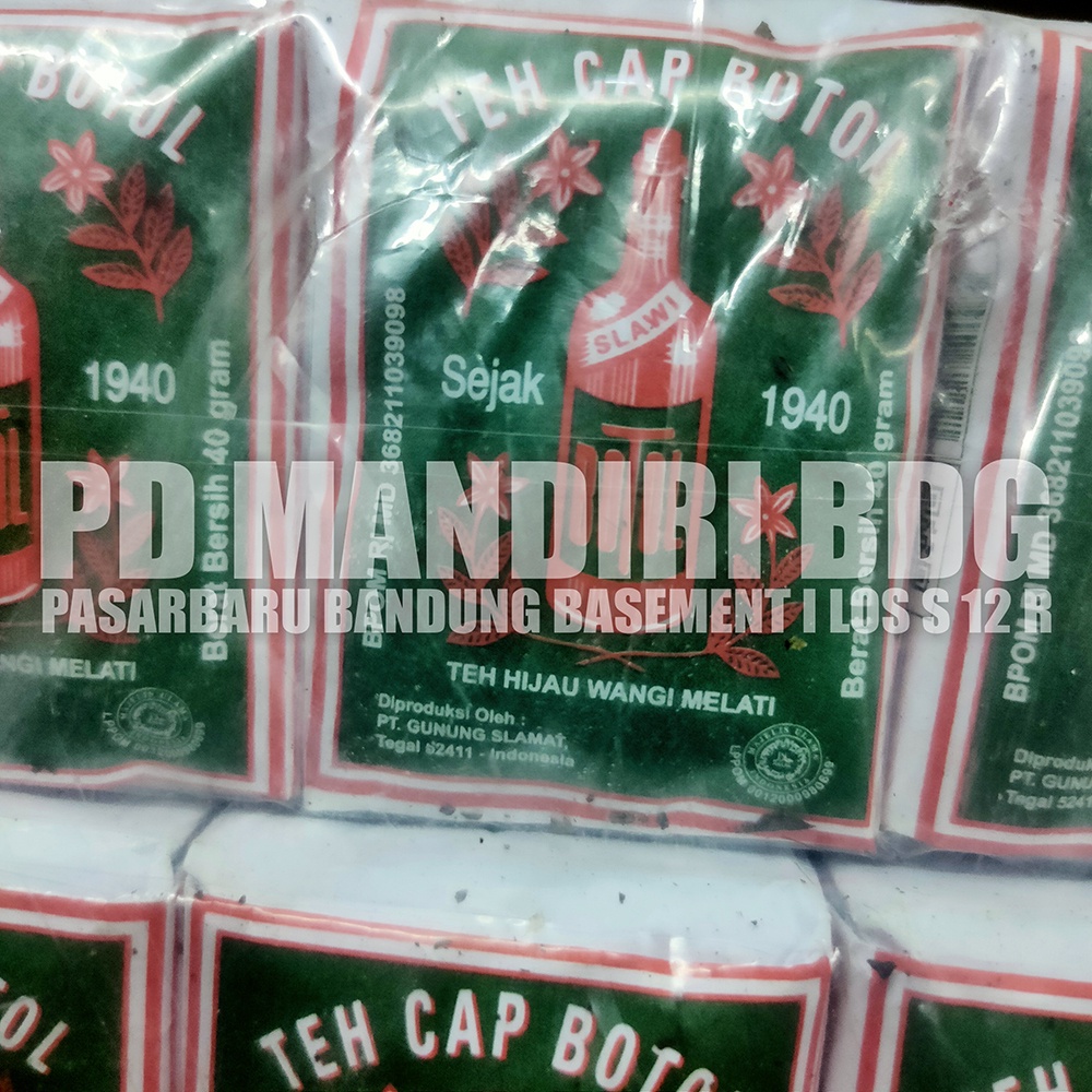 

TEH CAP BOTOL HIJAU TUBRUK 40 GR X 10 PCS