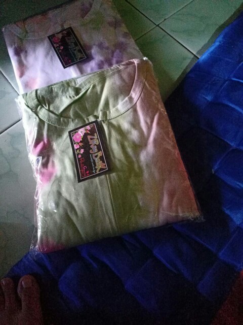 Gamis Kaos Pelangi Nevada Ori Ziray Batik Jumbo Premium